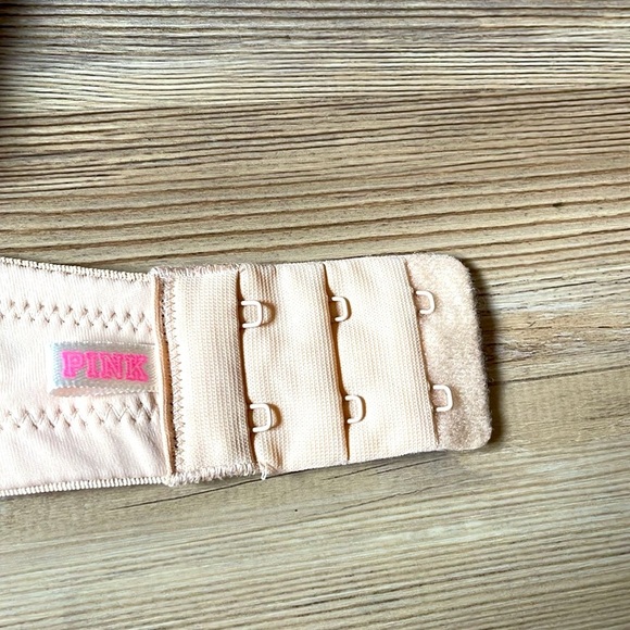 PINK Victoria’s Secret Wear Everywhere Lightly Lined T-Shirt Bra Nude Size 34DD - Picture 5 of 10